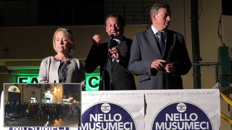 Regionali-2017-comizio-Noi-con-Salvini-la-Bellavia-con-Mario-e-Salvino-Caputo