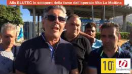 Vito-La-Mattina-inizia-lo-sciopero-della-fame-davanti-lo-stabilimento-BLUTEC