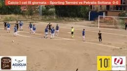 Calcio-I-cat-III-giornata-Sporting-Termini-vs-Petralia-Sottana-primo-tempo