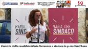 Comizio-della-candidata-Maria-Terranova-a-sindaco-in-p.zza-Sant’Anna