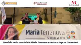 Comizio-della-candidata-Maria-Terranova-sindaco-in-p.za-Umberto-I