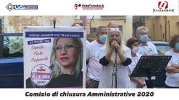 Comizio-di-chiusura-candidata-Paola-Vallelunga-sindaco-in-p.za-Sant’Anna